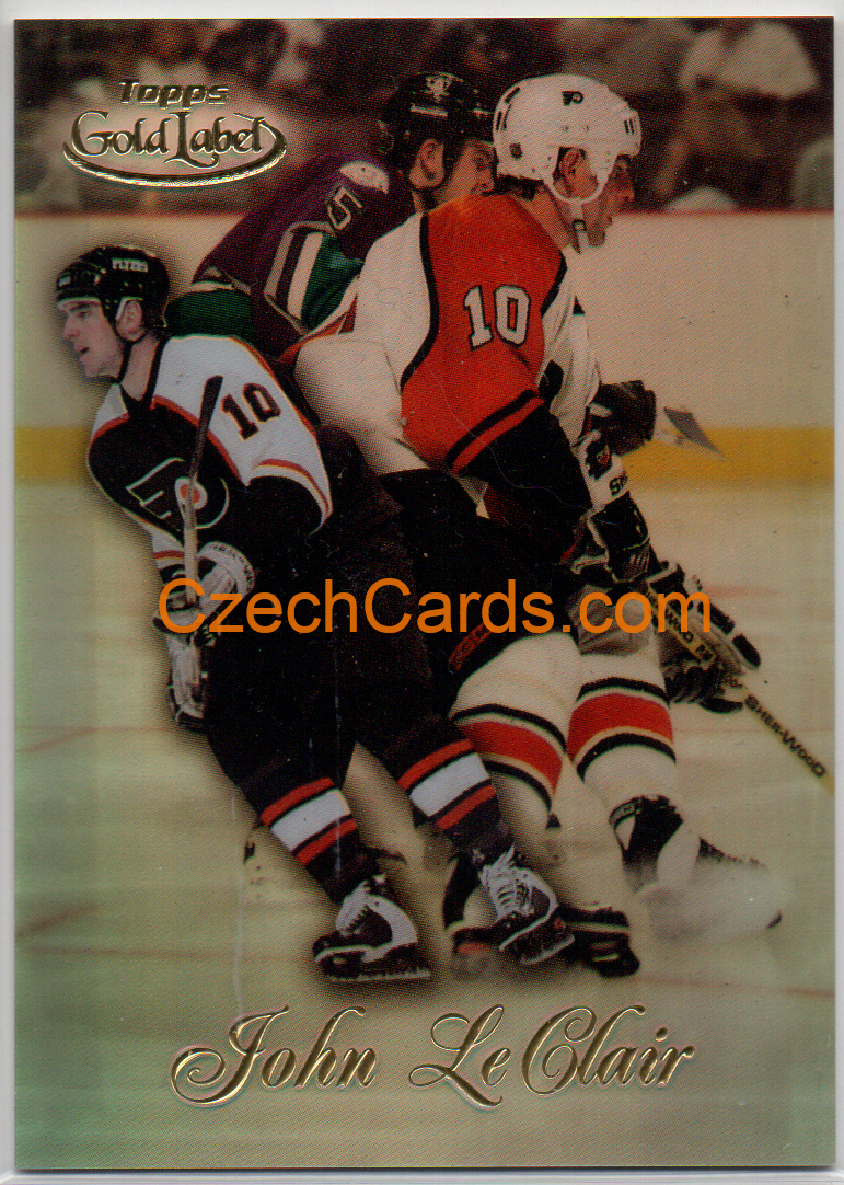 John LeClair 1998/99 Topps Gold Label Class 2 #86