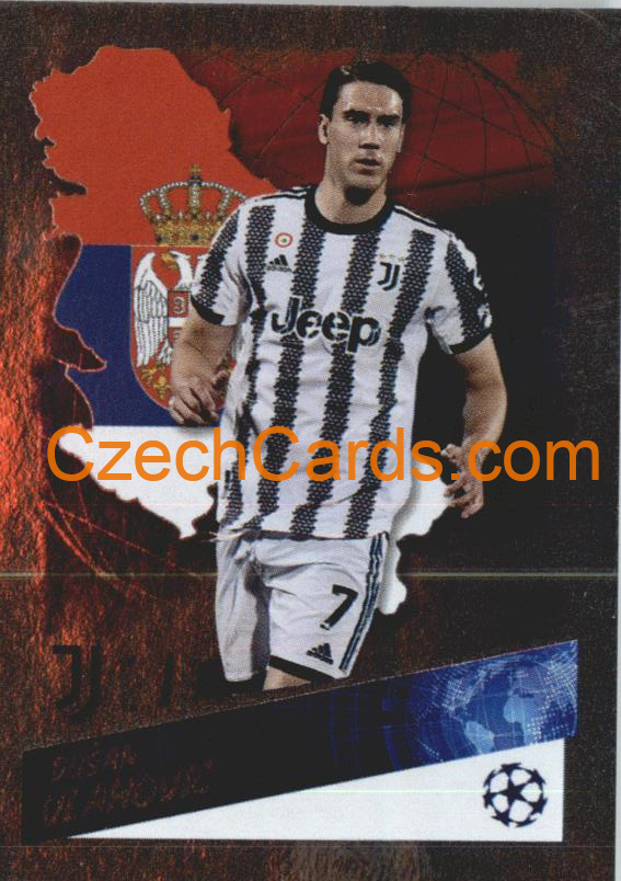Edin Džeko (Bosnia and Herzegovina) 2022/23 Topps UCL Sticker #489