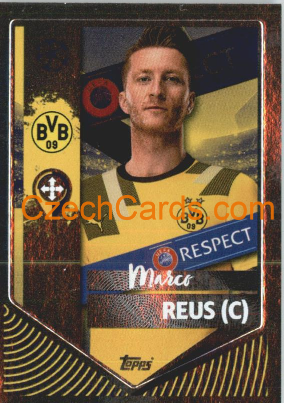 Marco Reus (Captain) 2022/23 Topps UCL Sticker foil GREEN  #107