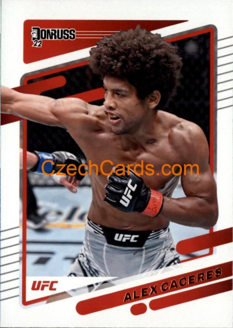 Alex Caceres 2022 Donruss UFC Press Proof #121