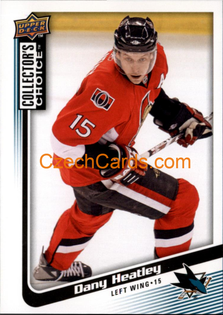 Dany Heatley 2009/10 UD Collectors Choice #58