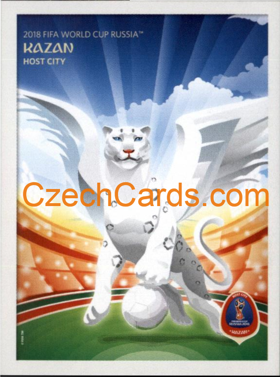 Nizhny Novgorod Poster 2018 Panini World Cup Russia Black #28