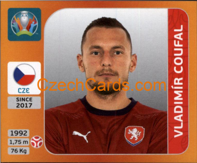 Pavel Kadeřábek 2020 Panini UEFA EURO sticker orange #387