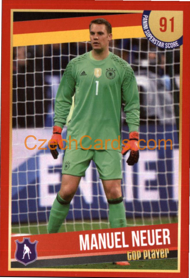Manuel Neuer 2016 Panini Superstars CZ #20
