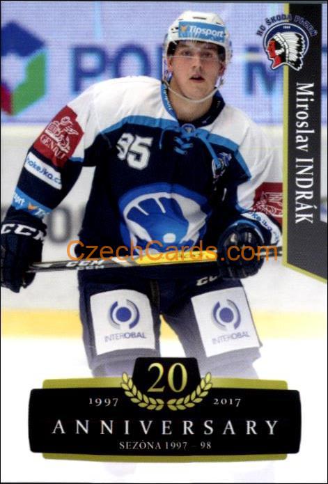 Miroslav Indrák 2017/18 OFS hokejová karta Retro #252