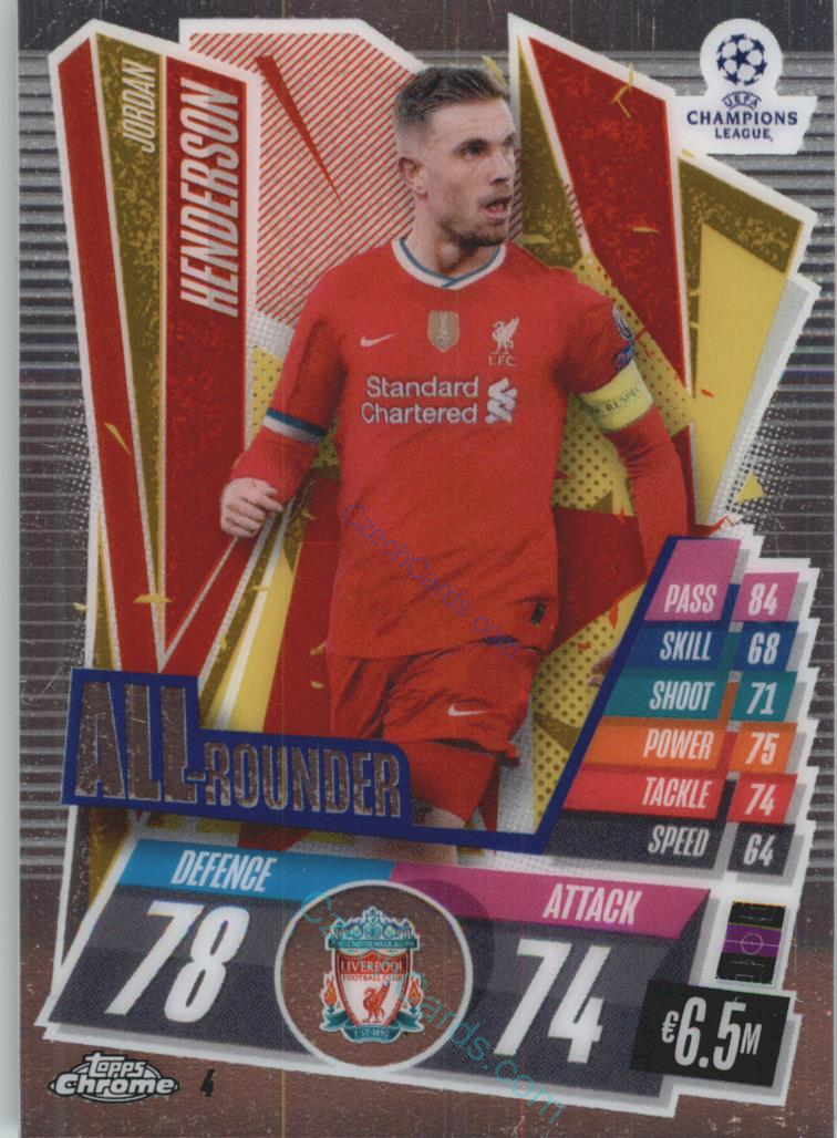 Harvey Elliott Match Attax Chrome CL 2020/21 #7 RC