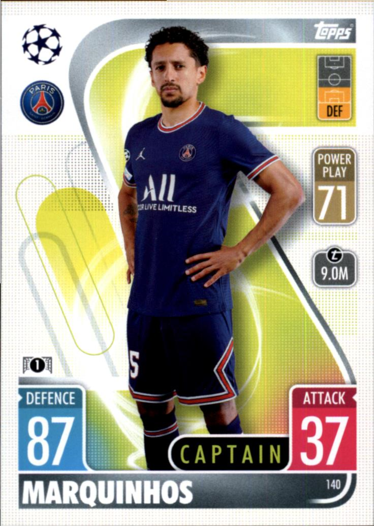 Marquinhos Topps Match Attax 2021/22 #140