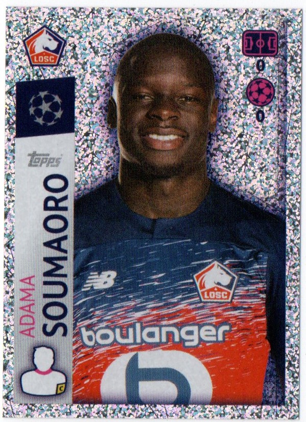Adama Soumaoro 2019/20 Topps sticker #257