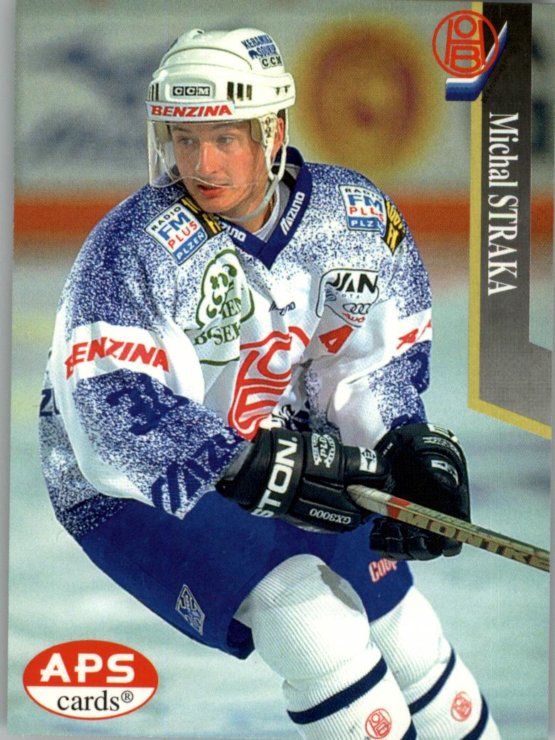 Michal Straka APS 97/98 hokejová karta #184
