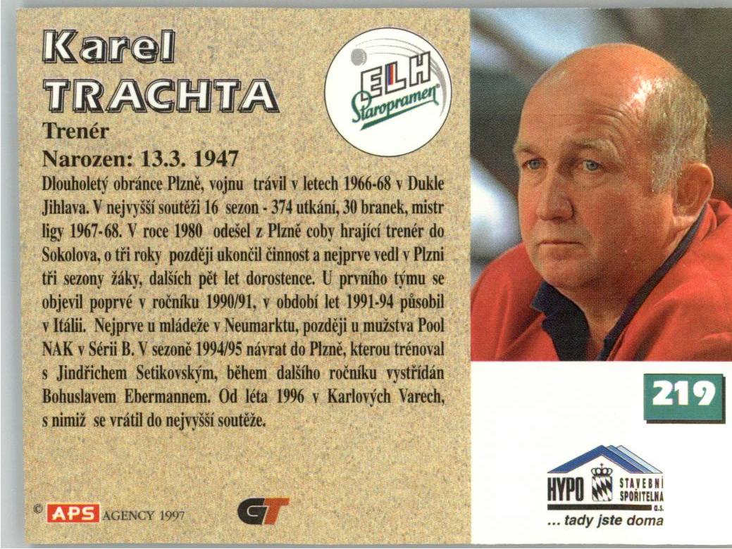Karel Trachta  APS 97/98 #219
