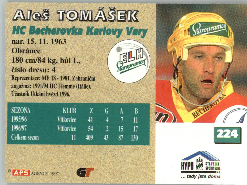 Aleš Tomášek APS 97/98 #224