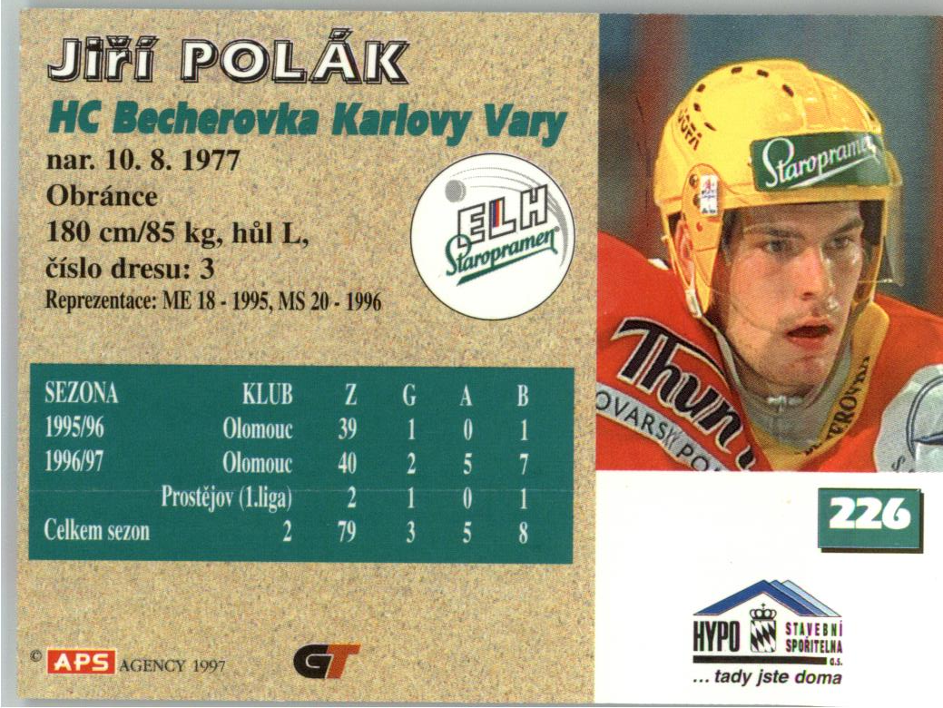 Jiří Polák APS 97/98 #226