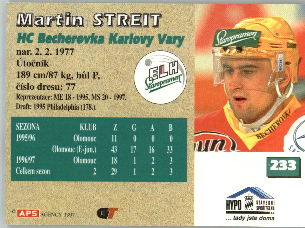 Martin Streit APS 97/98 #233