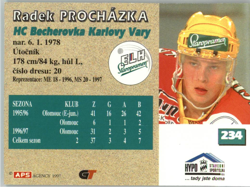Radek Procházka APS 97/98 #234