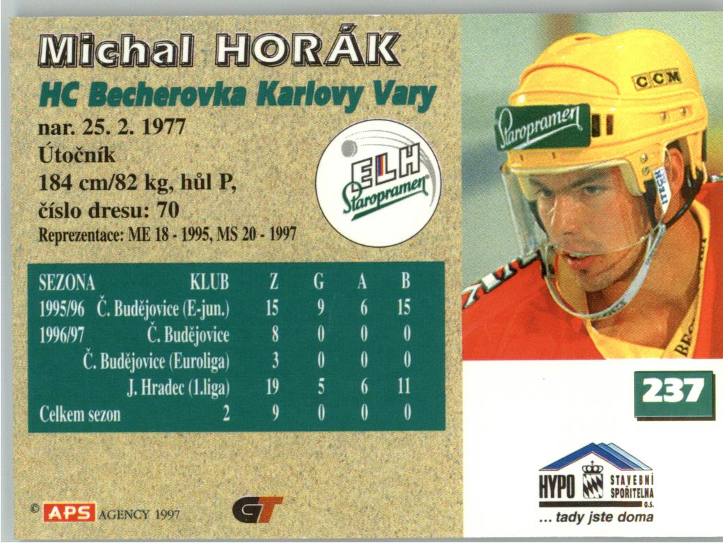 Michal Horák APS 97/98 #237