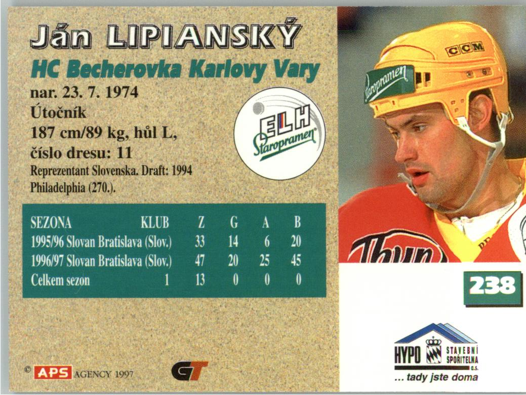 Ján Lipianský APS 97/98 #238