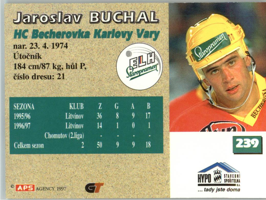 Jaroslav Buchal APS 97/98 #239