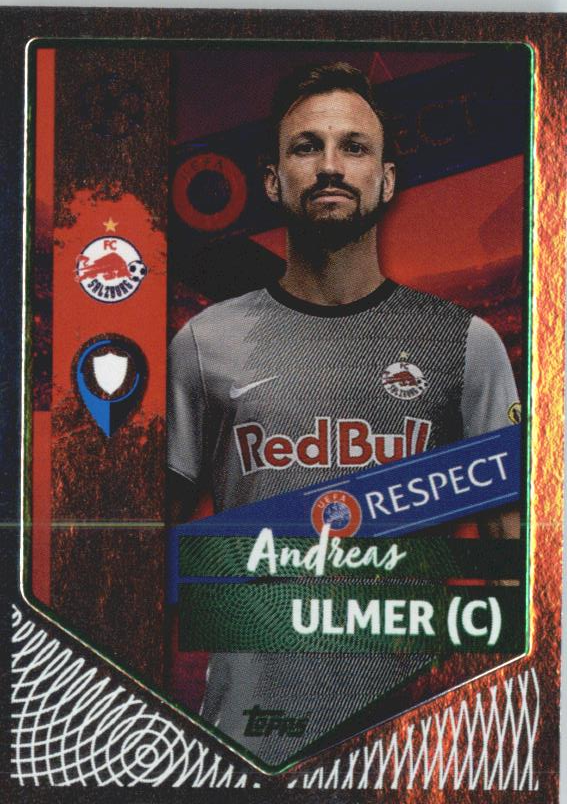 Andreas Ulmer (Captain) 2022/23 Topps UCL Sticker foil GREEN  #262