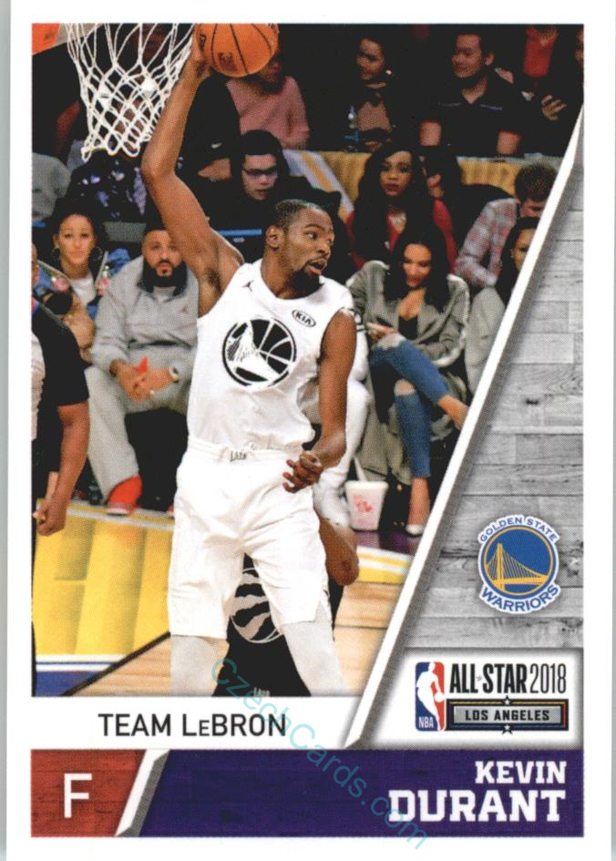 Kevin Durant 2018/19 Panini sticker Euro ed. #8
