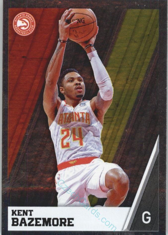 Kent Bazemore 2018/19 Panini sticker Euro ed. foil #30