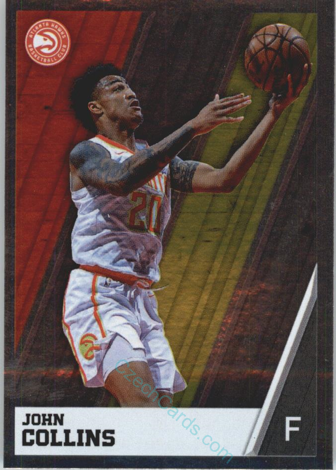 John Collins 2018/19 Panini sticker Euro ed. foil #34