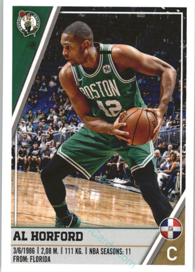 Al Horford 2018/19 Panini sticker Euro ed. #38