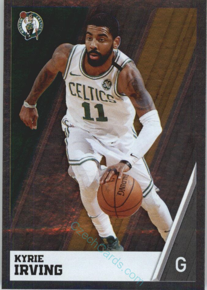 Kyrie Irving 2018/19 Panini sticker Euro ed. foil #47