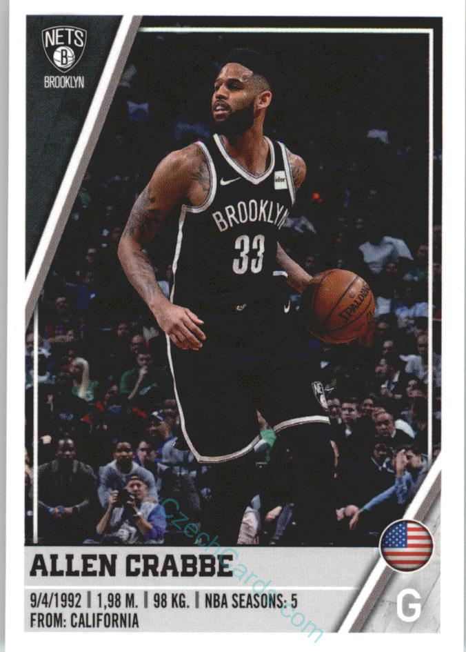Allen Crabbe 2018/19 Panini sticker Euro ed. #58