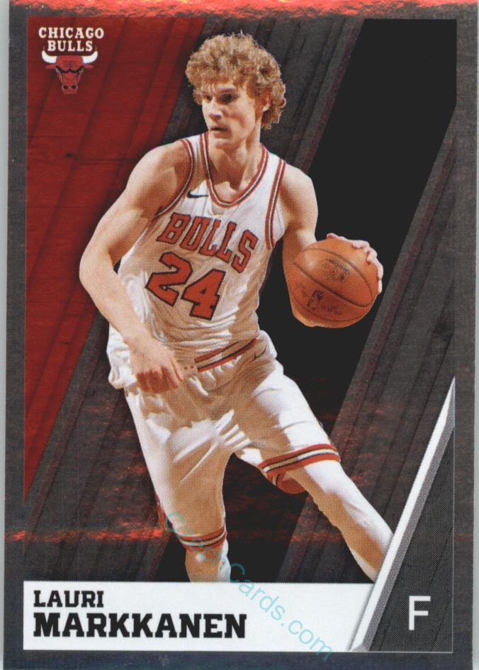 Lauri Markkanen 2018/19 Panini sticker Euro ed. foil #82