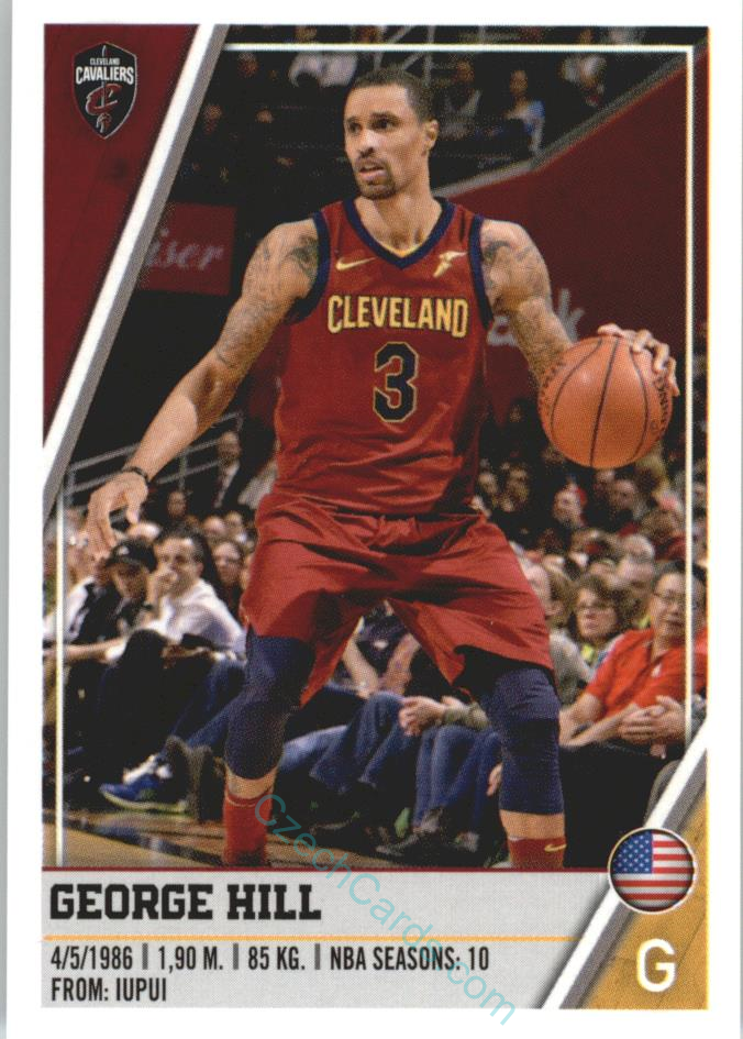 George Hill 2018/19 Panini sticker Euro ed. #89