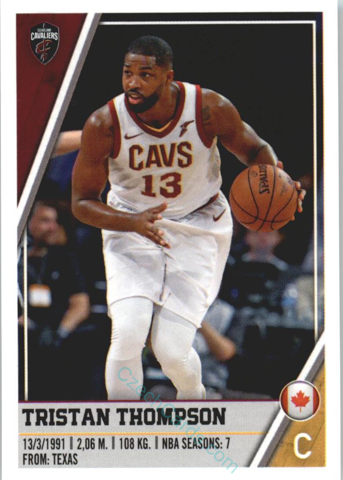 Tristan Thompson 2018/19 Panini sticker Euro ed. #93