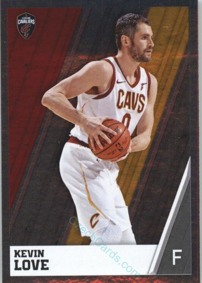 Kevin Love 2018/19 Panini sticker Euro ed. foil #95