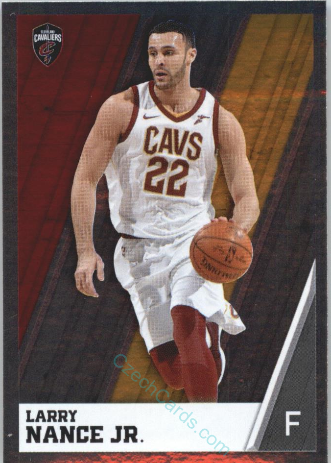 Larry Nance Jr. 2018/19 Panini sticker Euro ed. foil #99