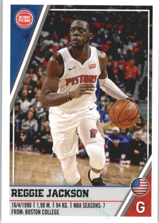 Reggie Jackson 2018/19 Panini sticker Euro ed. #103