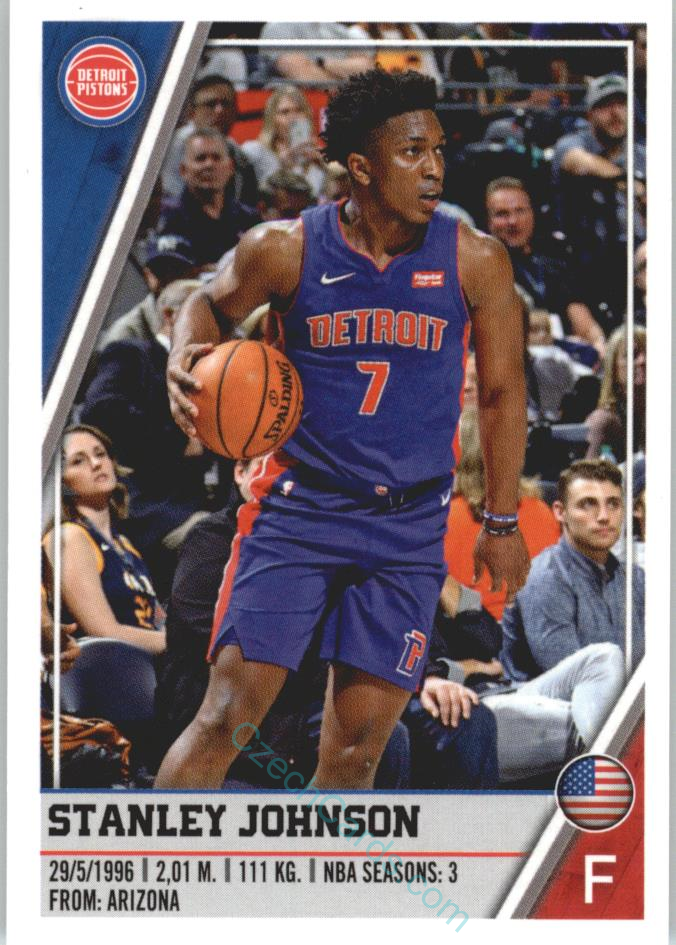 Stanley Johnson 2018/19 Panini sticker Euro ed. #105