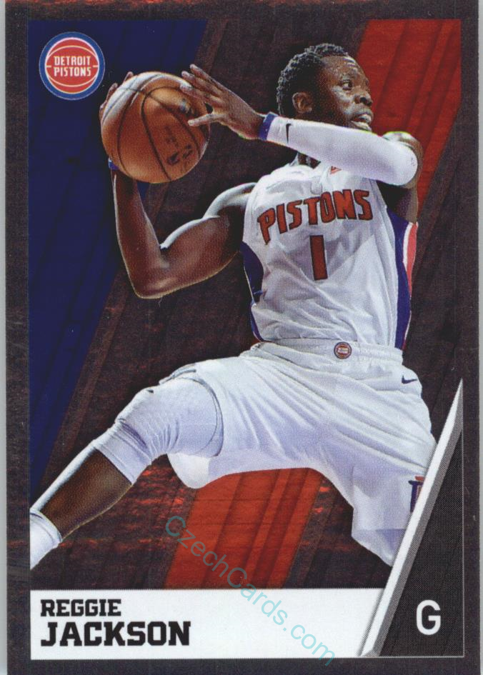 Reggie Jackson 2018/19 Panini sticker Euro ed. foil #112