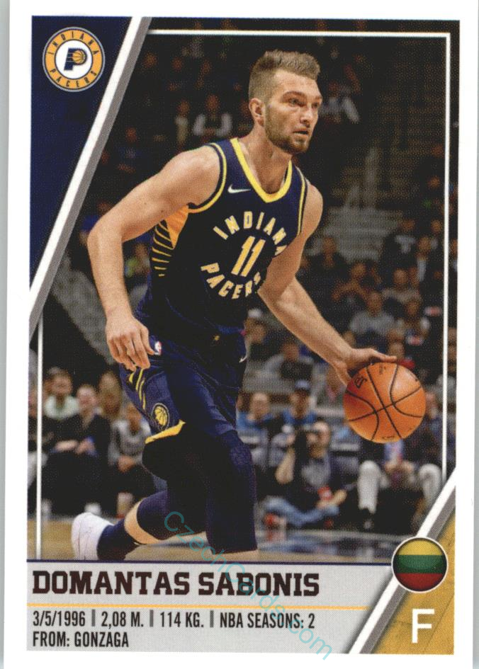 Domantas Sabonis 2018/19 Panini sticker Euro ed. #123