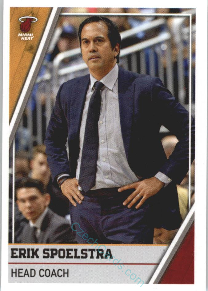 Erik Spoelstra (head coach) 2018/19 Panini sticker Euro ed. #137