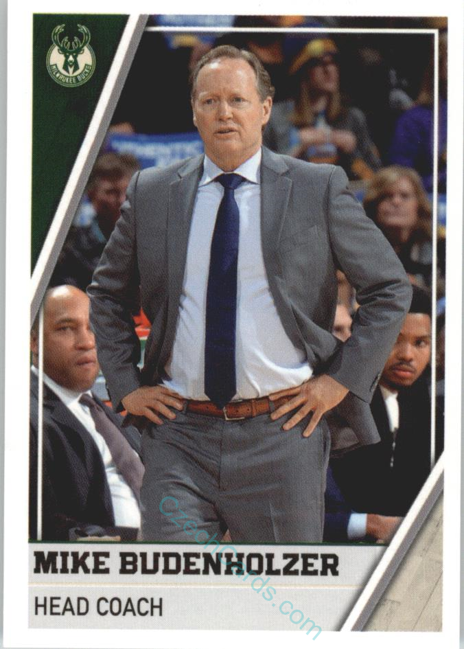 Mike Budenholzer (head coach) 2018/19 Panini sticker Euro ed. #150