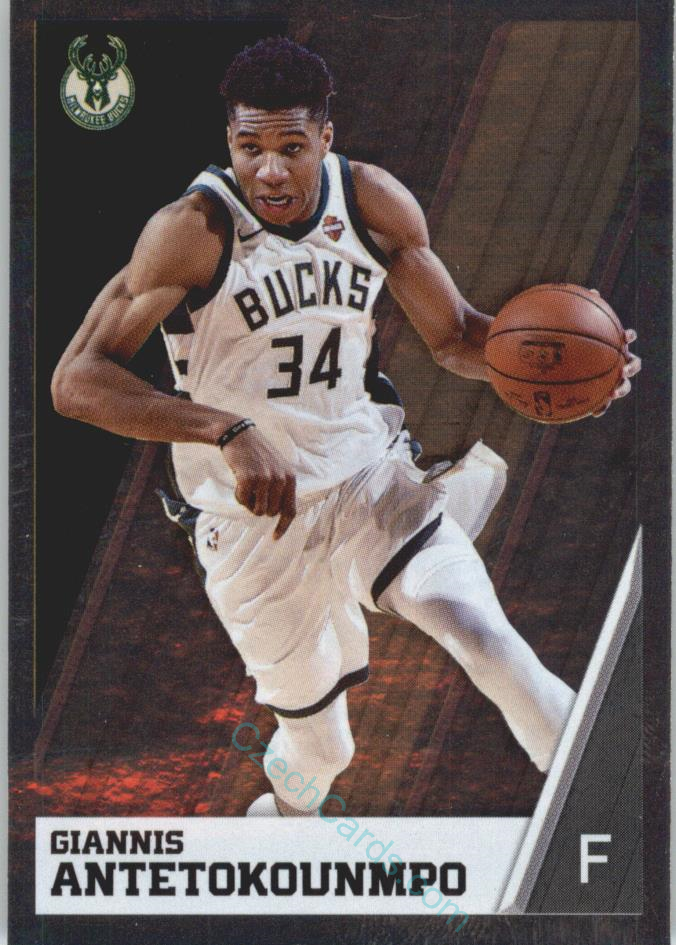 Giannis Antetokounmpo 2018/19 Panini sticker Euro ed. foil #151