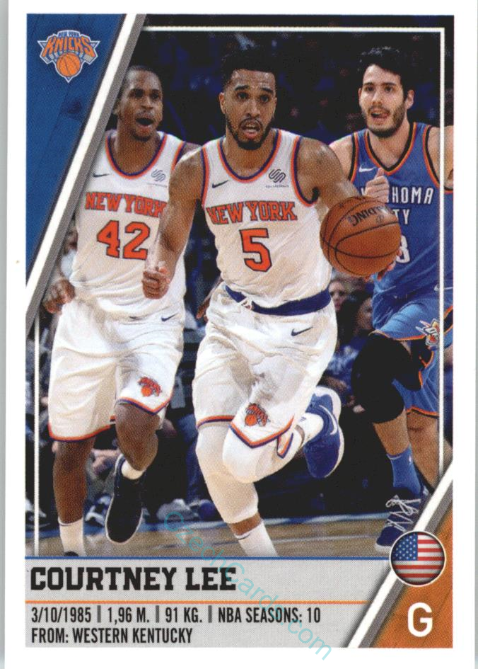 Courtney Lee 2018/19 Panini sticker Euro ed. #155