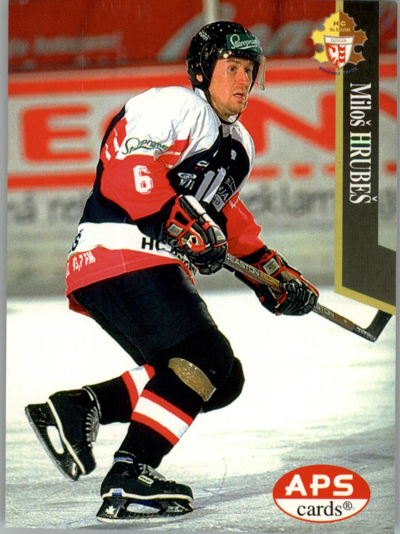Miloš Hrubeš APS 97/98 hokejová karta #106