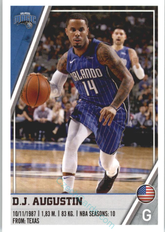 D.J. Augustin 2018/19 Panini sticker Euro ed. #166