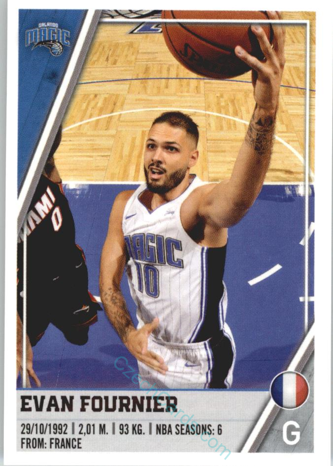 Evan Fournier 2018/19 Panini sticker Euro ed. #168
