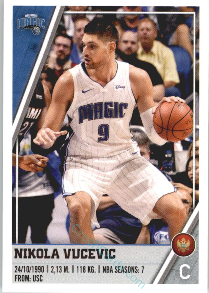Nikola Vucevic 2018/19 Panini sticker Euro ed. #170