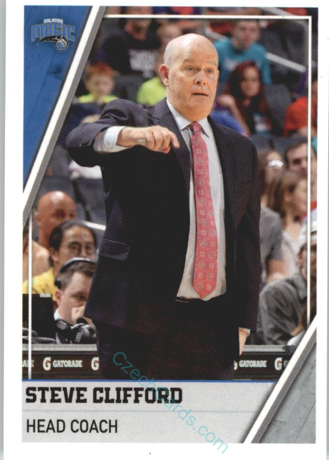 Steve Clifford (head coach) 2018/19 Panini sticker Euro ed. #176