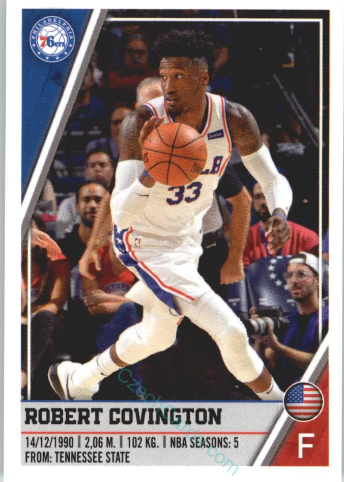 Robert Covington 2018/19 Panini sticker Euro ed. #179