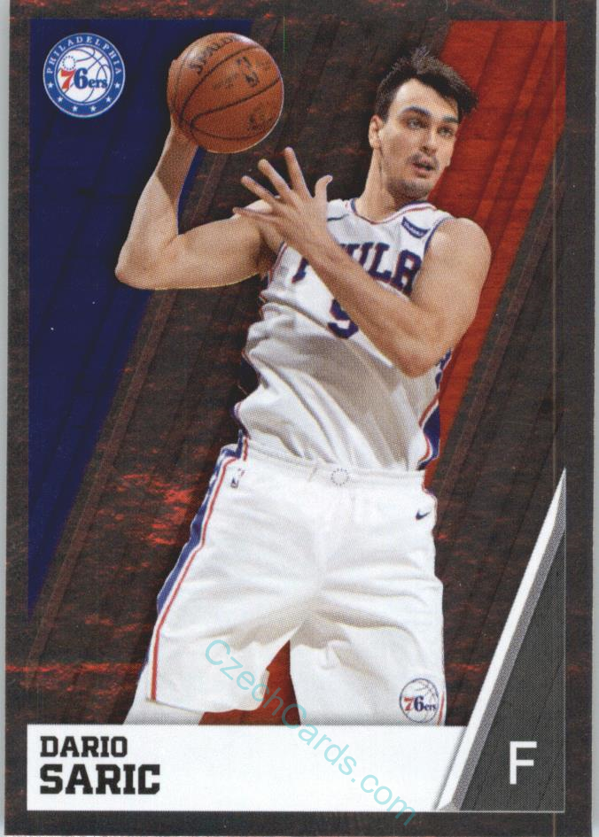 Dario Saric 2018/19 Panini sticker Euro ed. foil #186