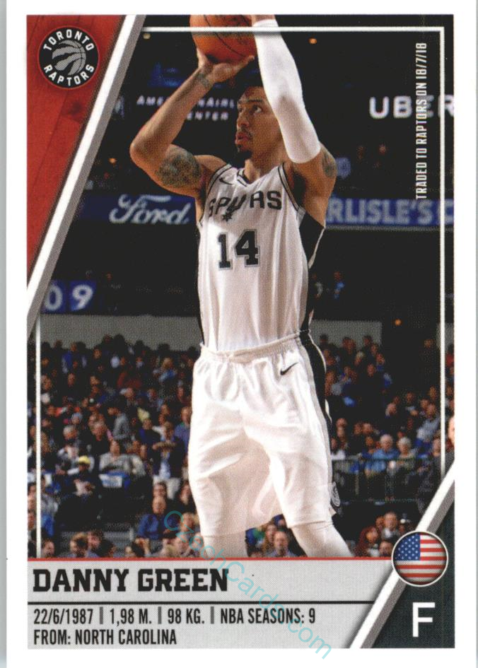 Danny Green 2018/19 Panini sticker Euro ed. #193