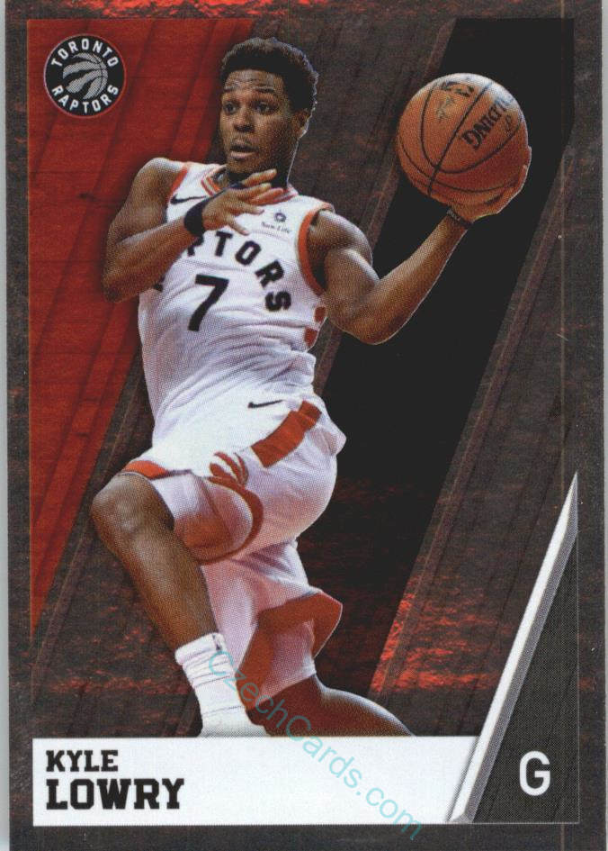 Kyle Lowry 2018/19 Panini sticker Euro ed. foil #199